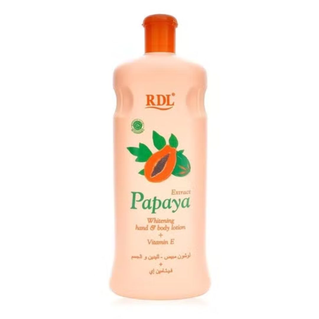 RDL Papaya Extract Whitening Hand And Body Lotion 600ml DealzDXB