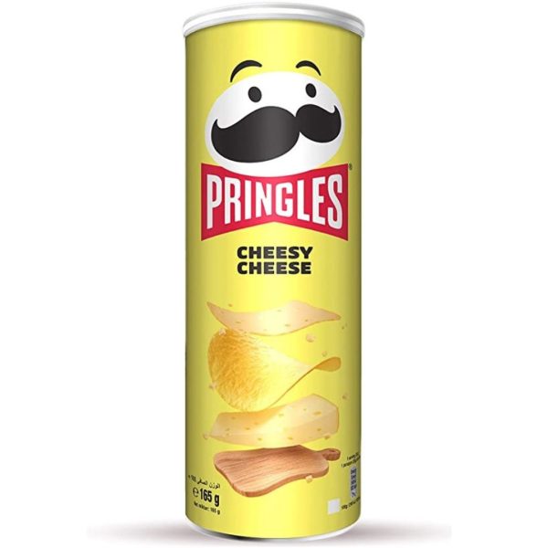 Pringles Cheesy Cheese Chips, 165g