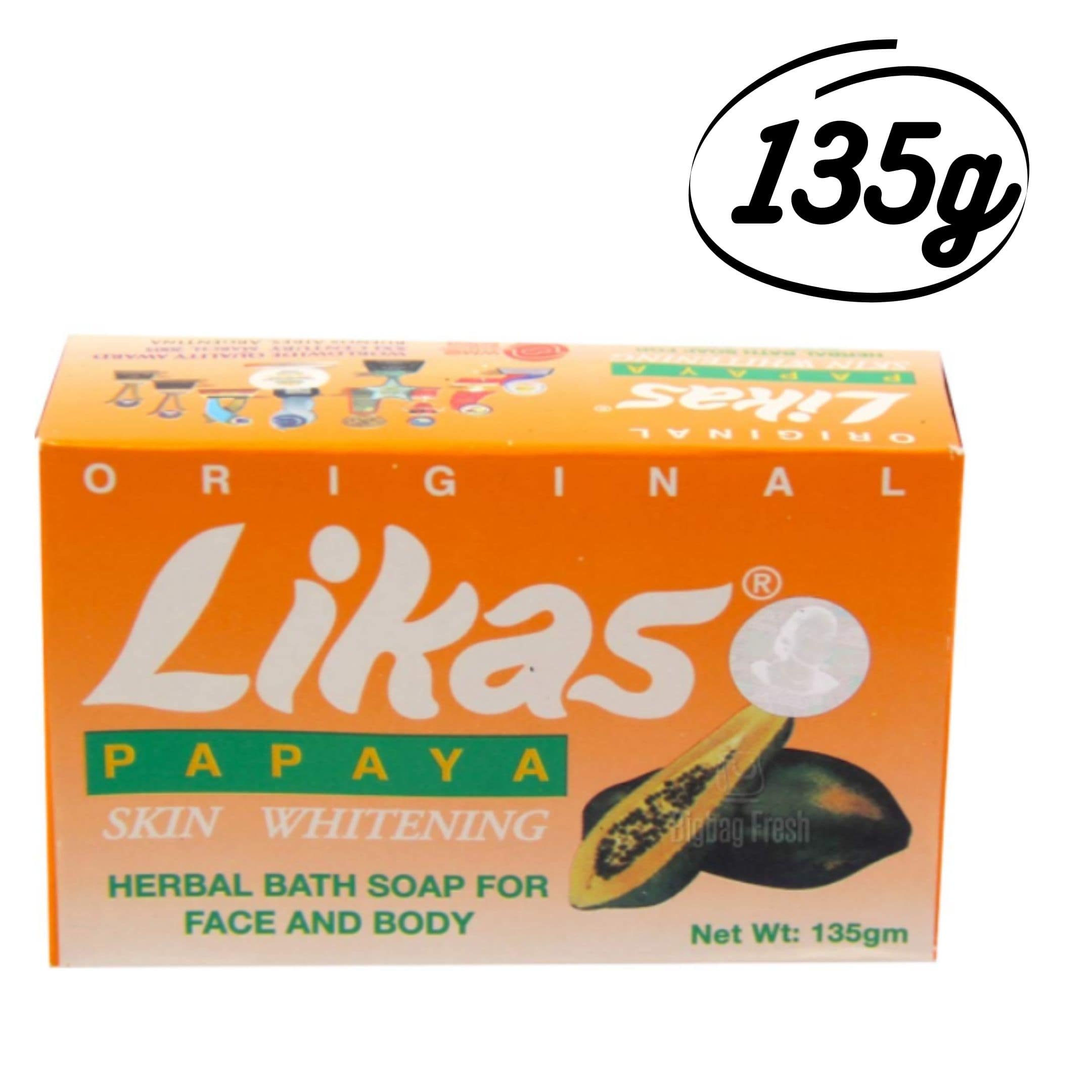 Likas Papaya 135g. 2pcs. - ボディソープ