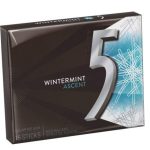 Wrigley's Ascent Wintermint 5 Gum - Sugarfree Chewing Gum 15 Pieces Per Package - Image 2