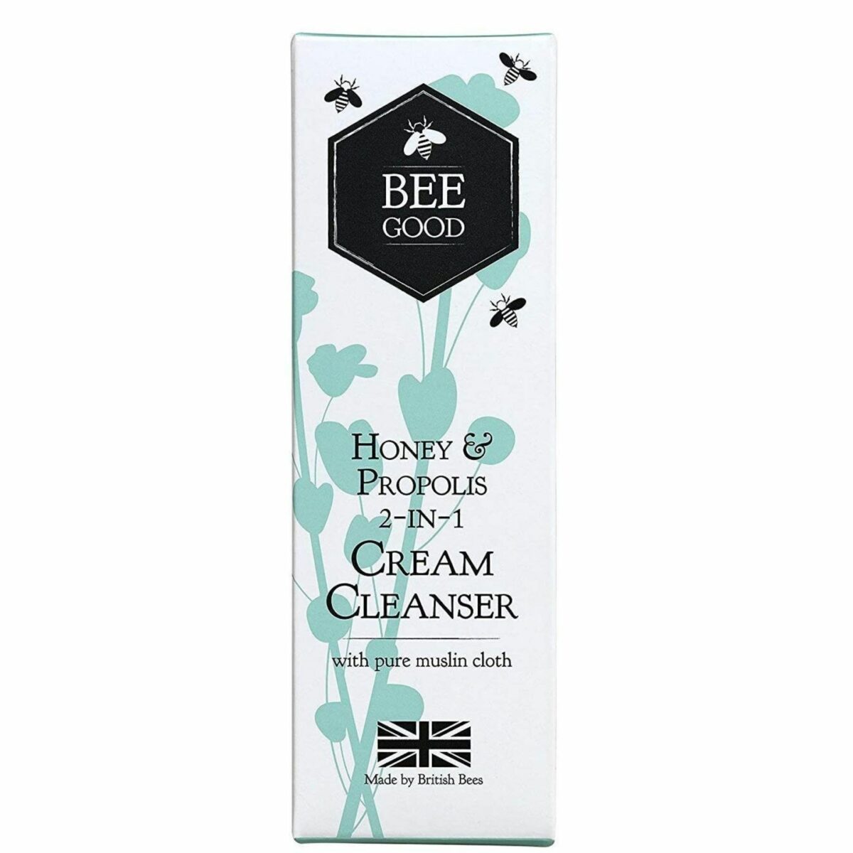 Bee Good 2-in-1 Cream Cleanser with British Honey, Propolis and Beeswax and Crambe oil, 100ml - Image 3