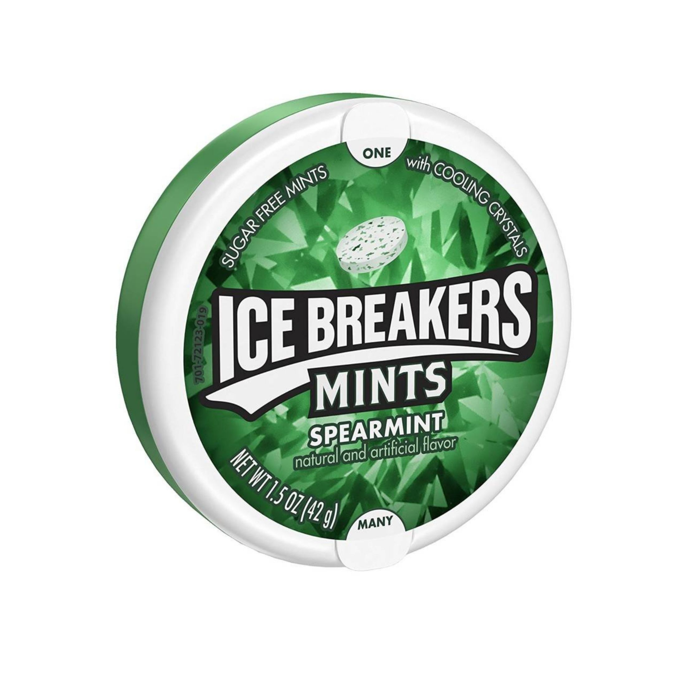 Ice Breakers Mints Spearmint with Cooling Crystals, 42g - DealzDXB