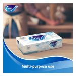 Fine Sterilized Facial White Tissues, 200 Sheets x 2 Ply, Pack of 5 - Image 2