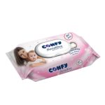CONFY Sensitive Baby Wet Towel Pink, 3 x 90 Pcs - Image 3