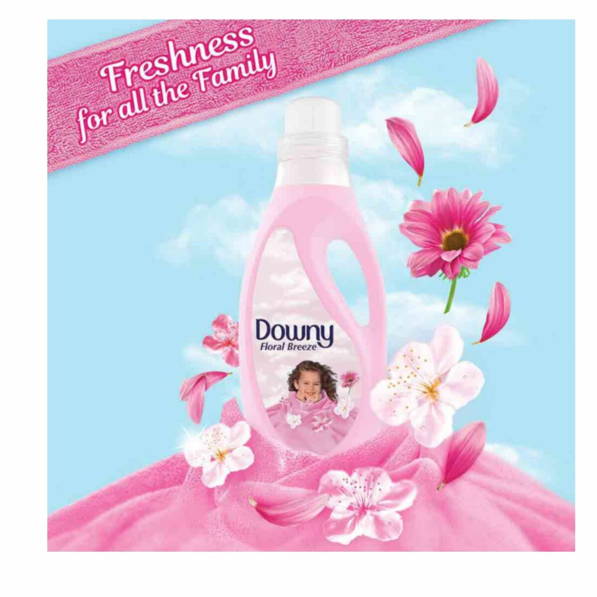 Downy Regular Fabric Softener Floral Breeze, 3L - Image 2