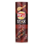 Lays Stax Potato Crisps BBQ, 170g - Image 2