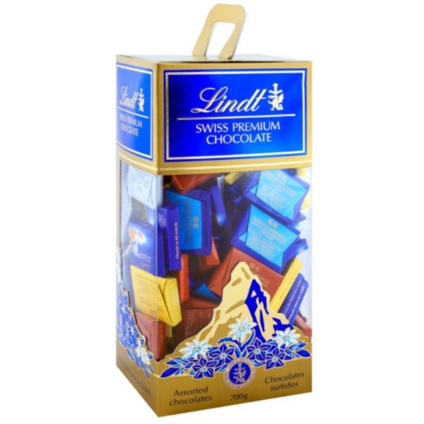 Lindt Swiss Premium Chocolate Assorted, 700g