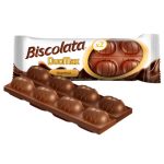 Biscolata Duomax Hazelnut Chocolate Wafer Bar Snack Cookies, 44g