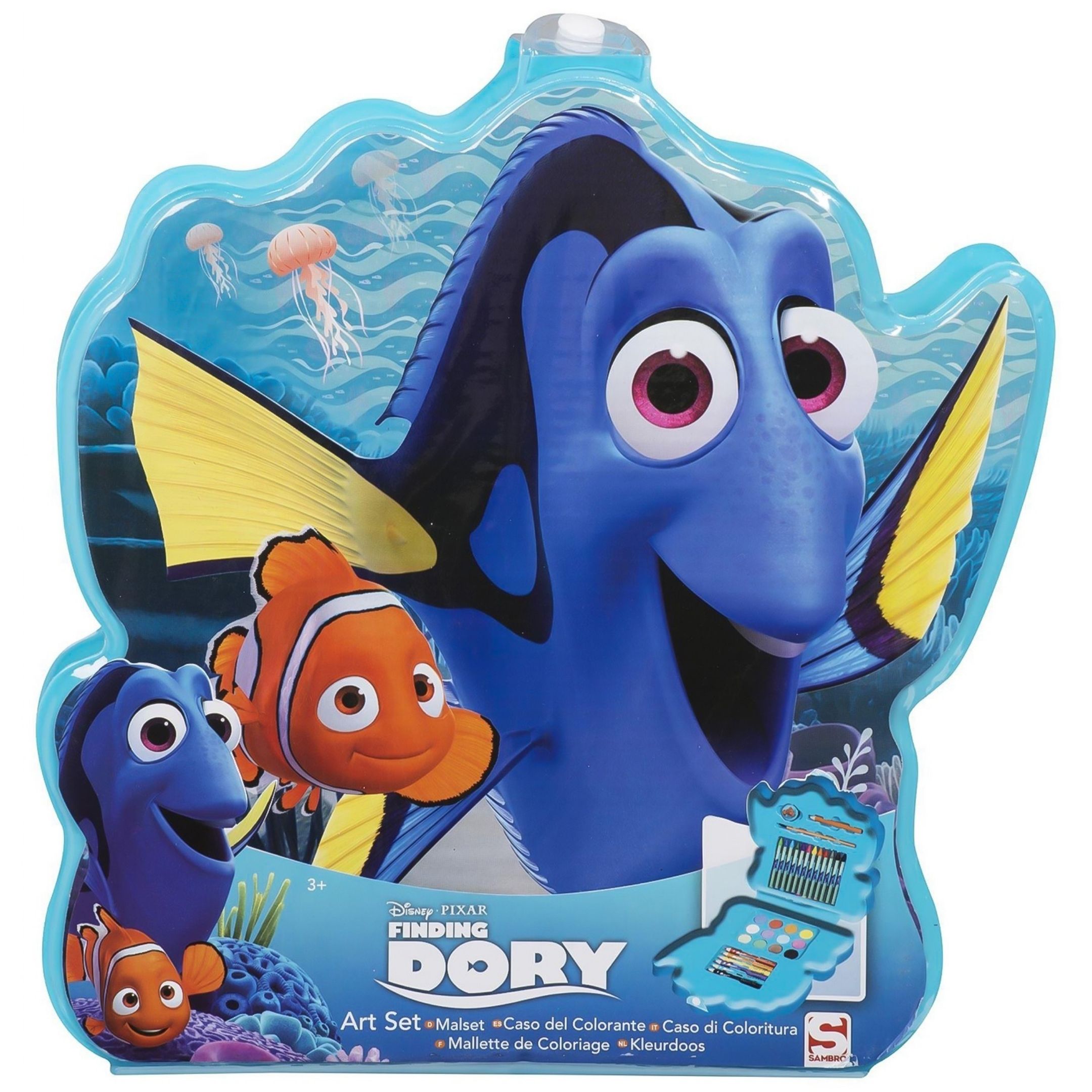 Disney Pixar Finding Dory Shaped Art Stationery Sets - DealzDXB