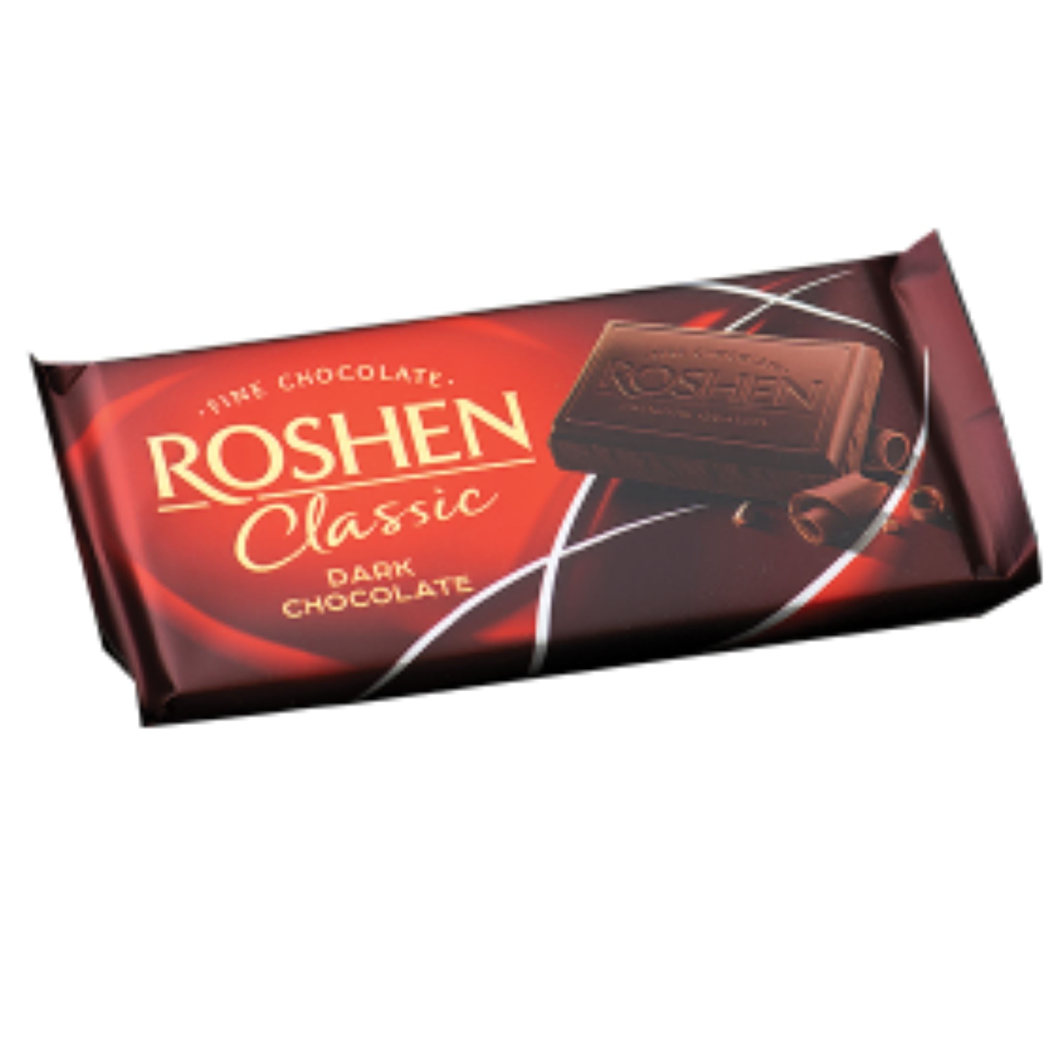 Roshen Classic Dark Chocolate, 90g - DealzDXB