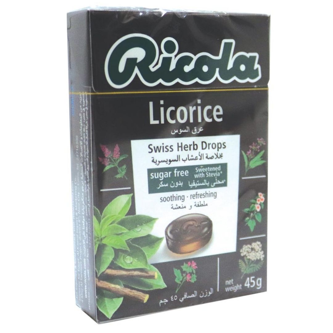 Ricola Swiss Herb Candy Licorice