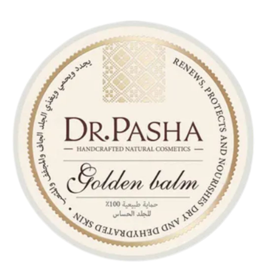 Untitled design - 2021-06-10T144202.012 Dr. Pasha Golden Balm Body Cream, 50ml - Image 1