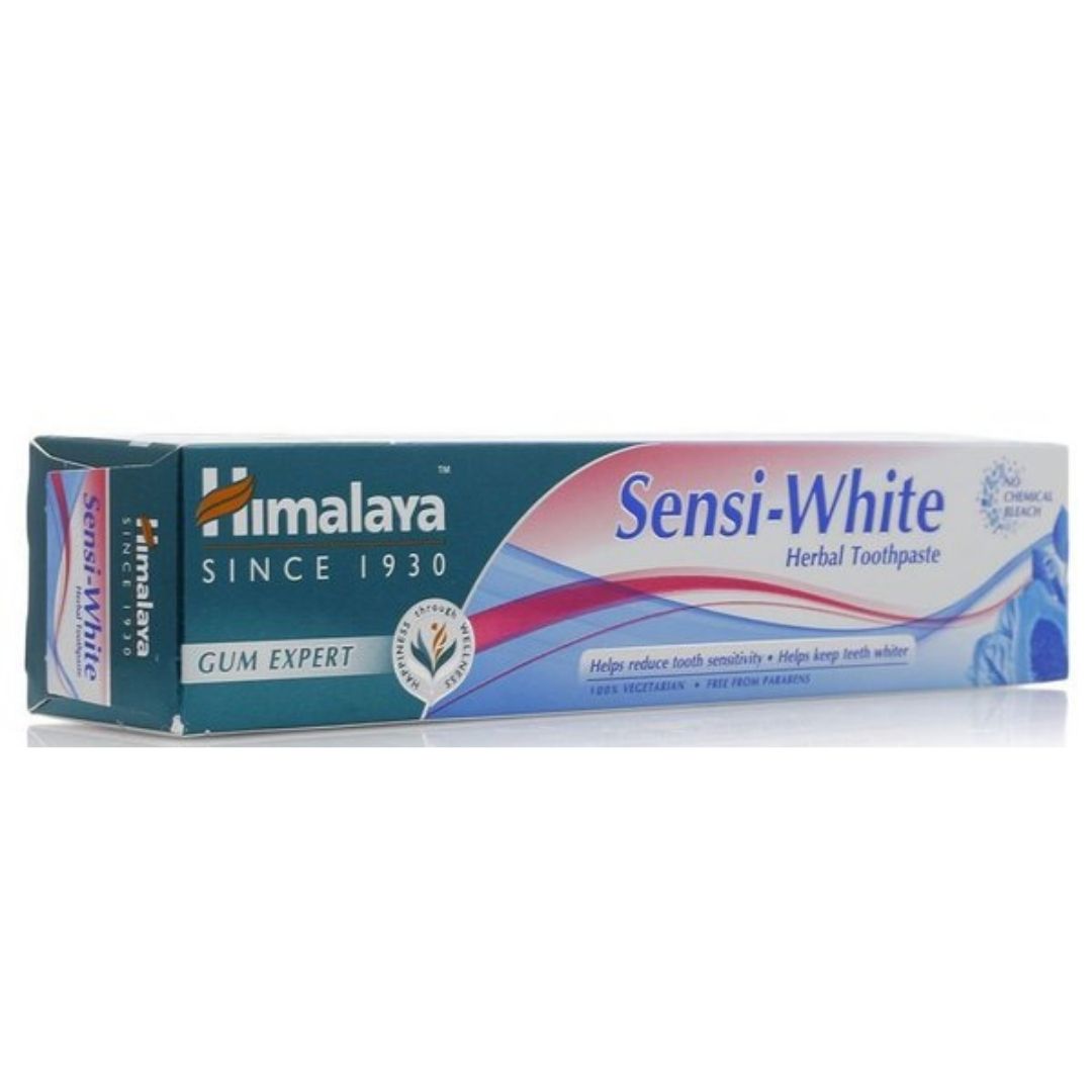 Himalaya Sensi-White Herbal Toothpaste, 100ml - DealzDXB