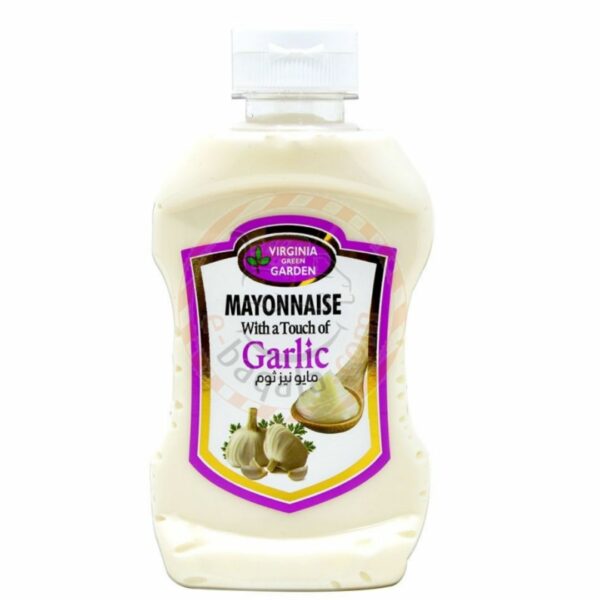 Virginia Green Garden Garlic Mayonnaise, 300g