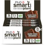 PhD Smart Planet Dark Brownie Bar, 24 x 64g