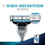 Gillette Mach3 Start Razor Handle With Aqua Grip, 1 Piece - Image 3