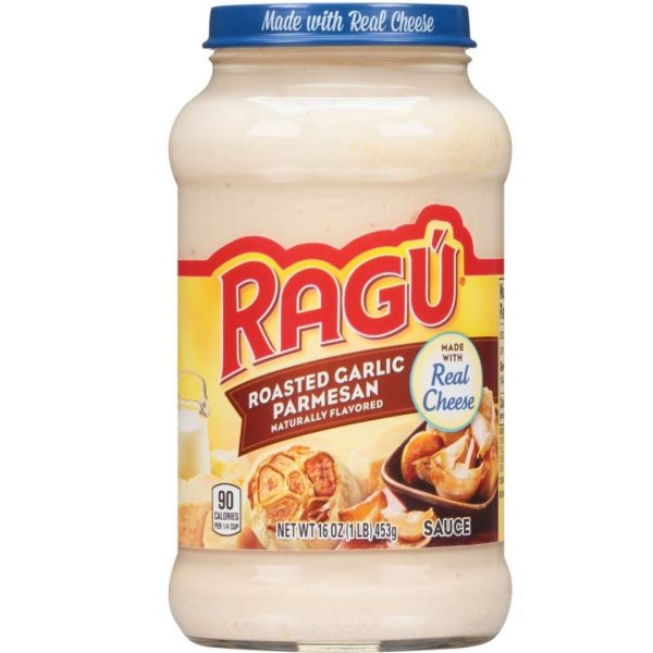 Ragu Cheesy Roasted Garlic Parmesan Sauce, 453g
