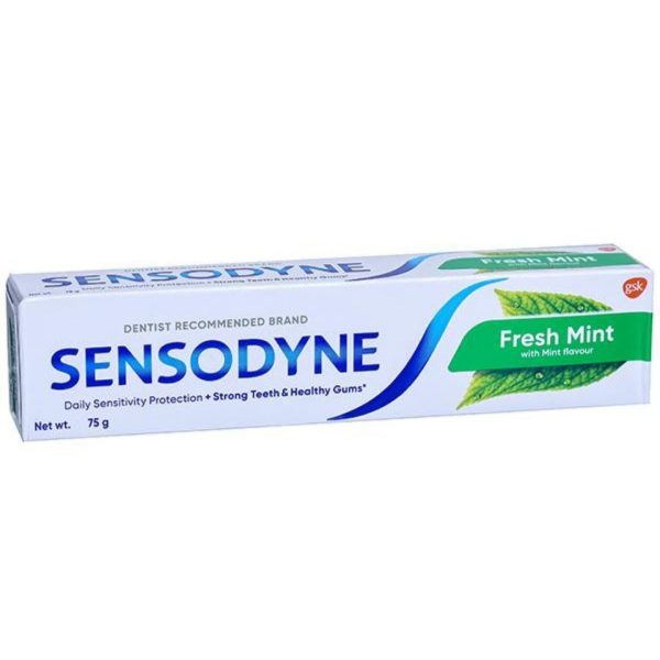 Sensodyne Fresh Mint Toothpaste, 75 g