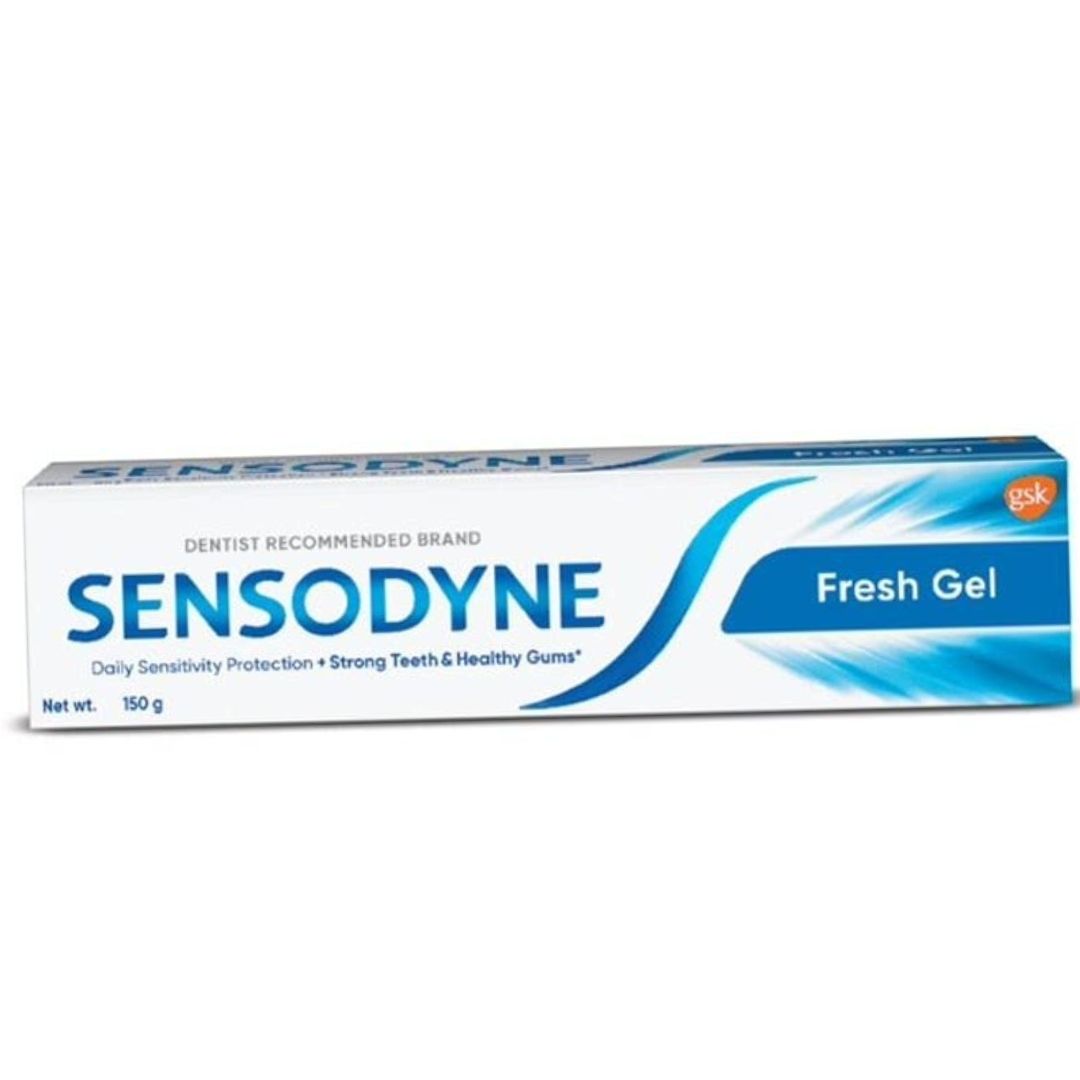 Sensodyne Fresh Gel Fluoride Toothpaste, 150g - Dealzdxb