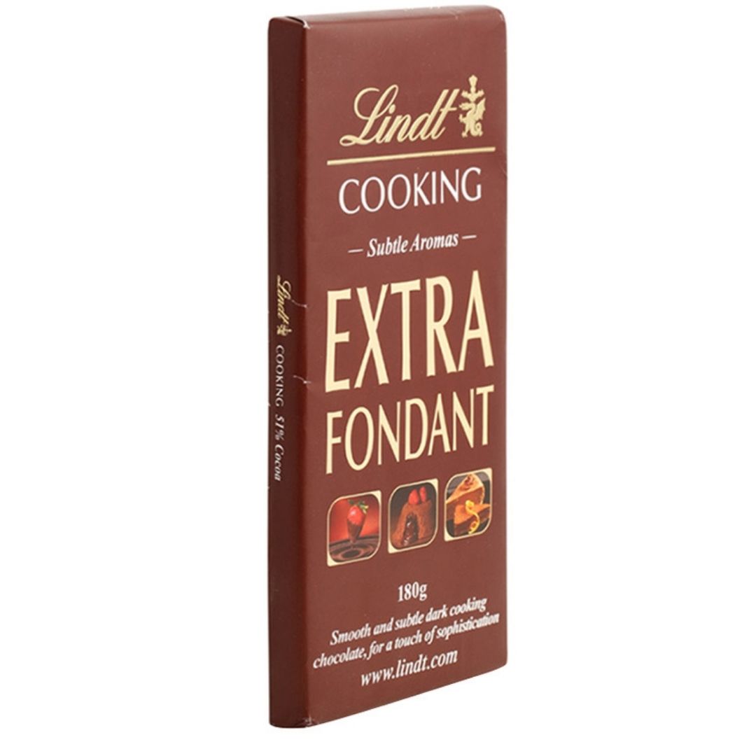 Lindt Cooking Chocolate Extra Fondant 180g Dealzdxb 4987