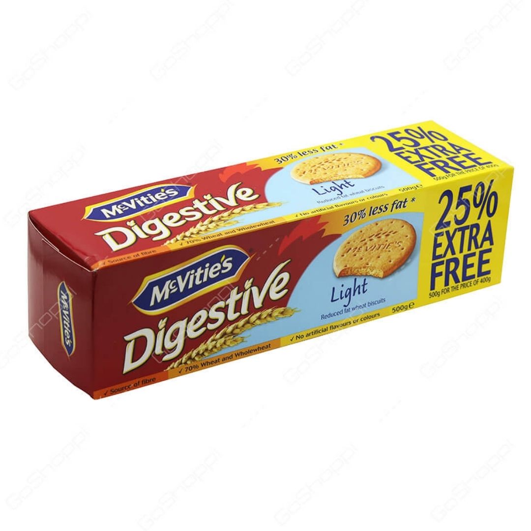 Mcvities Digestive Biscuit Light G DealzDXB