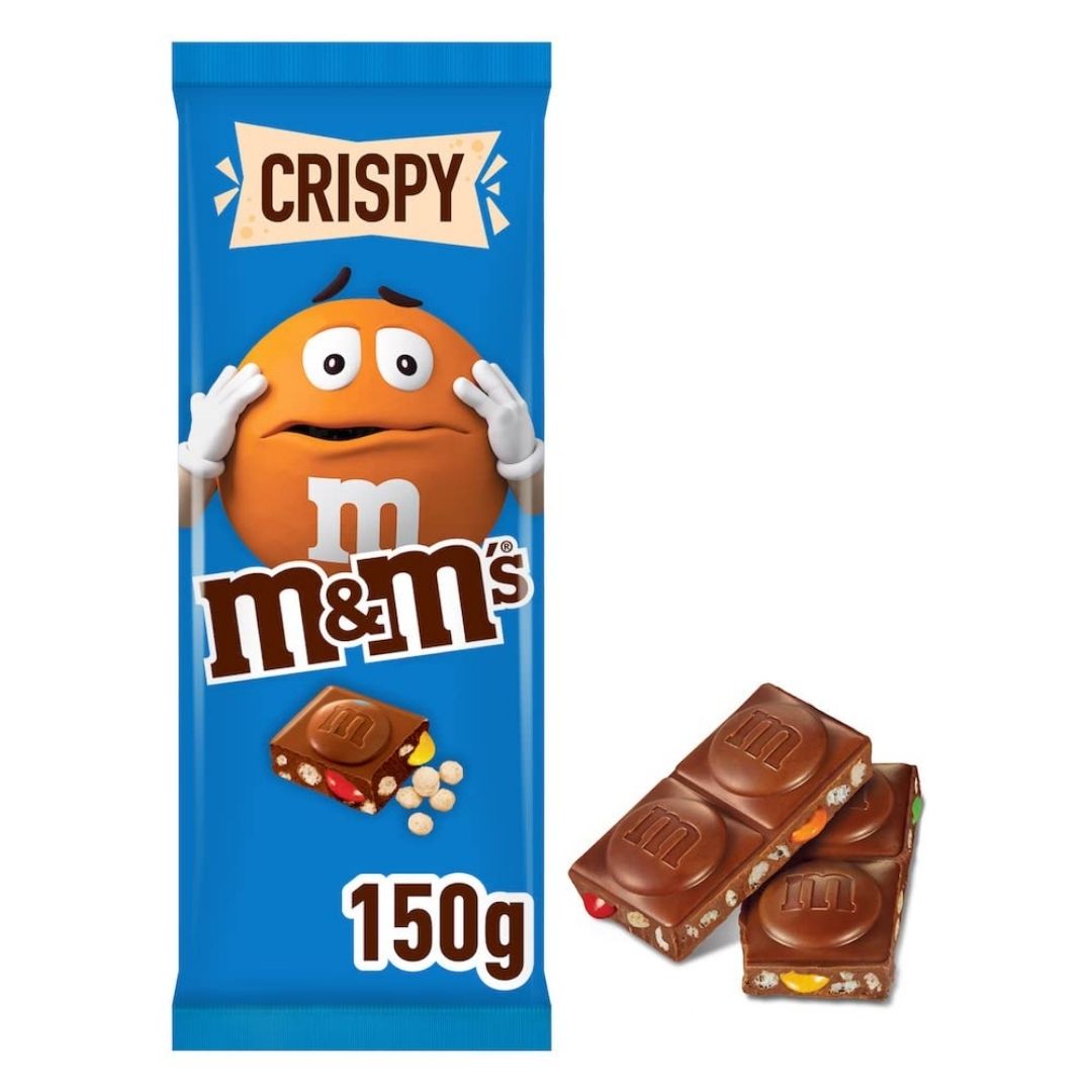 M&M's Crispy Milk Chocolate Block 150G Reviews 2023