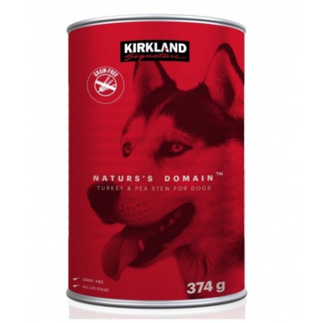 Kirkland Signature Nature s Domain Turkey Pea Stew Wet Dog Food