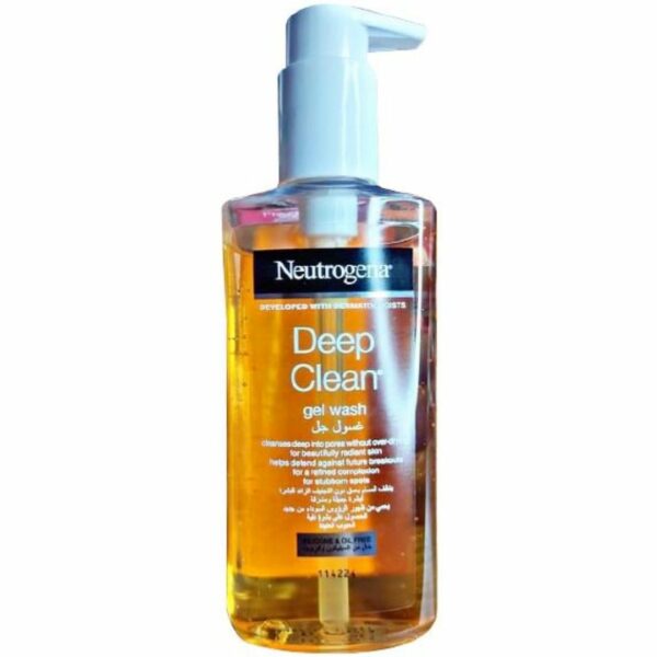 Neutrogena Deep Clean Facial Gel Wash, 200ml
