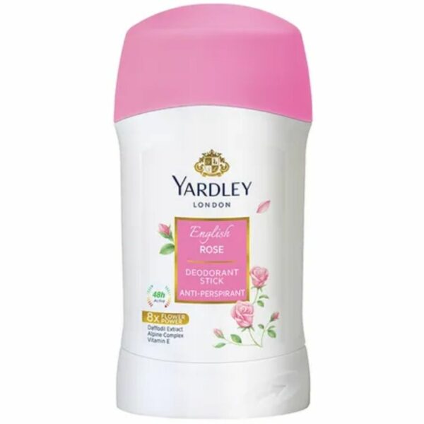 Yardley English Rose Anti Perspirant Stick, 40g