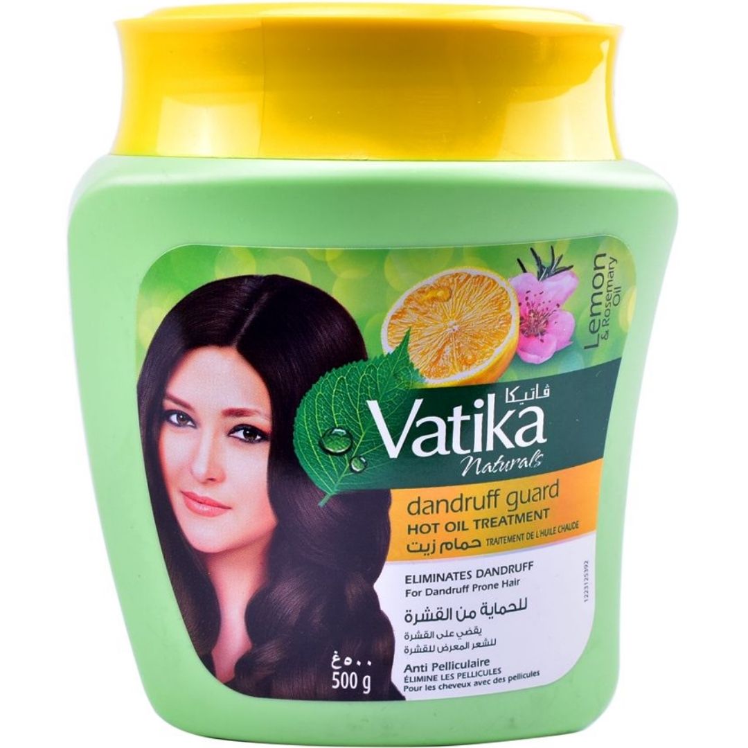 Dabur Vatika Naturals Lemon & Rosemary Oil Dandruff Guard, 500g