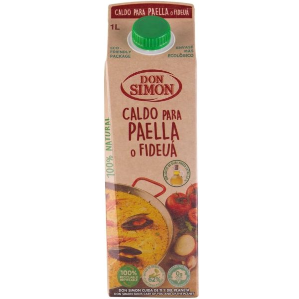 Don Simon Paella and Fideua Broth 100% Natural, 1L