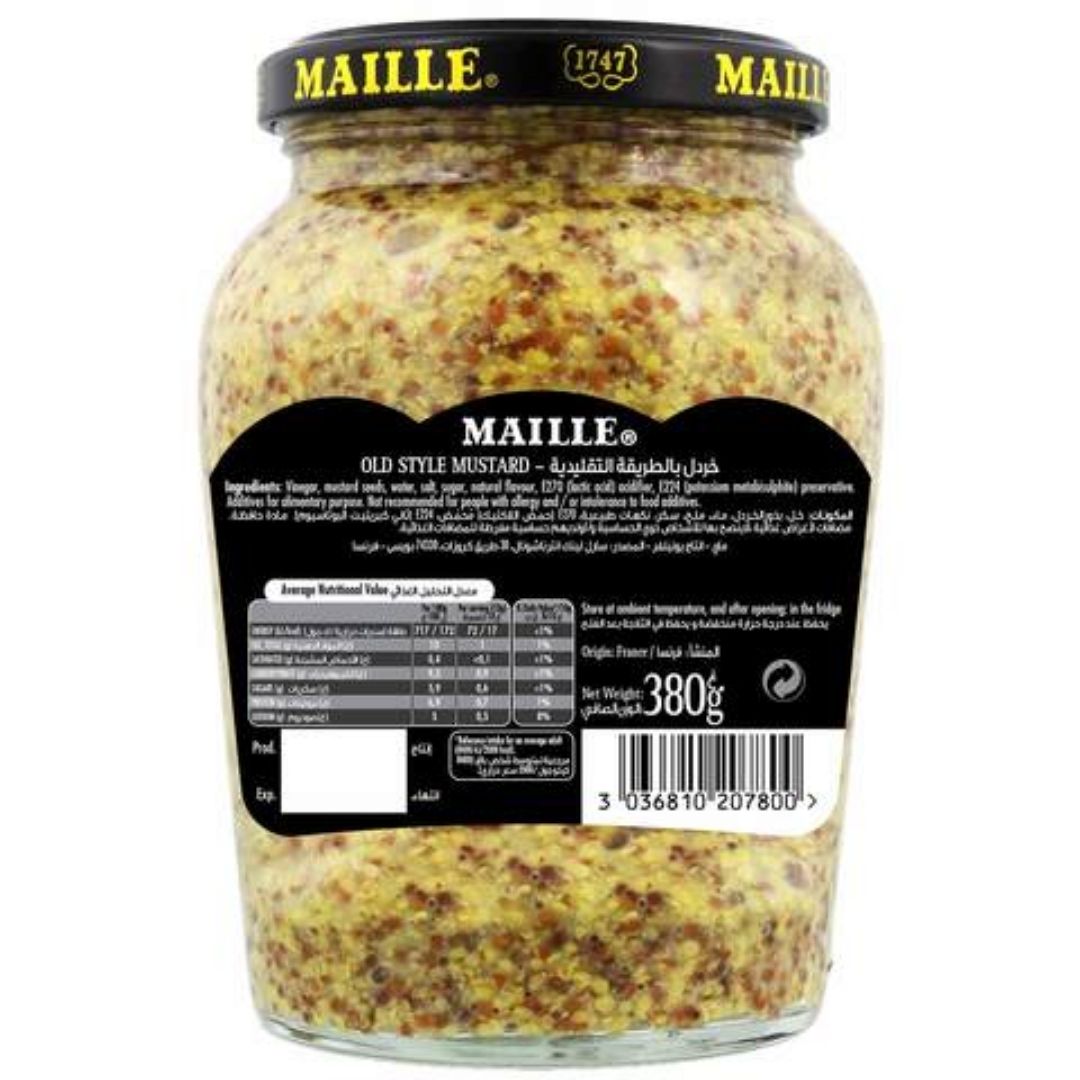 Maille Wholegrain Mustard, 380ml DealzDXB