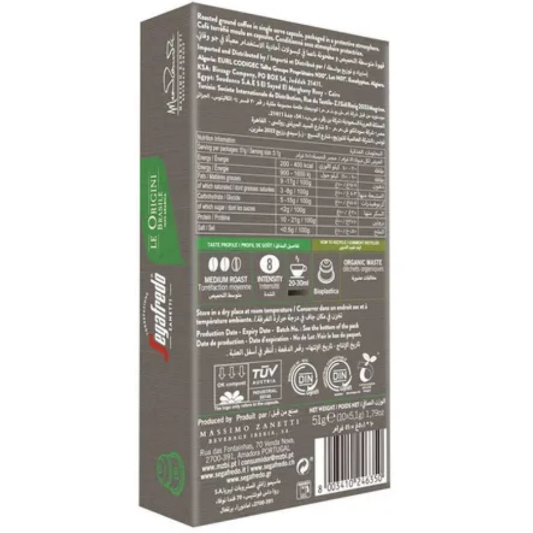 Segafredo nespresso deals