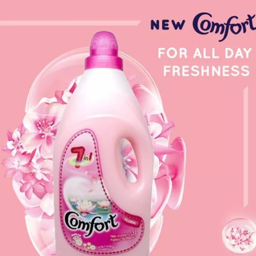 Comfort Floral Fabric Softener 3L