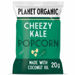 Planet Organic Cheezy Kale Popcorn, 20g