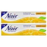 Nair Hair Removal Cream With Lemon, 2 x 120ml