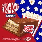 Nestle Kitkat Chunky Popcorn Chocolate, 42g - Image 2