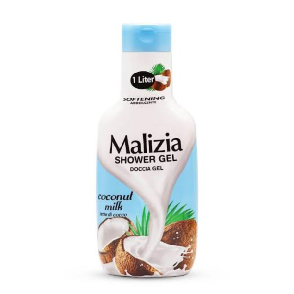 Malizia Softening Shower Gel Coconut Milk, 1000ml