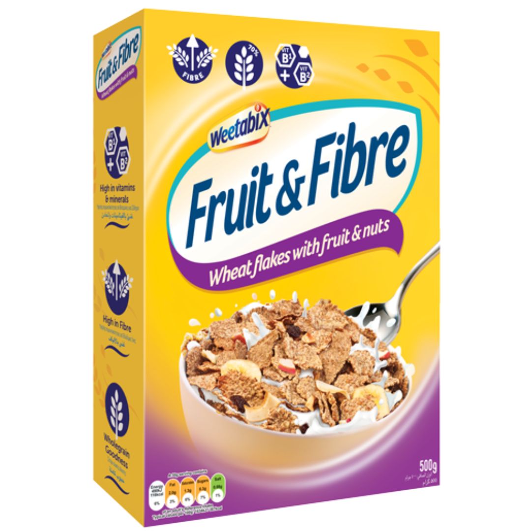 image (11) Weetabix Fruit And Fiber Cereal, 500g - Image 1