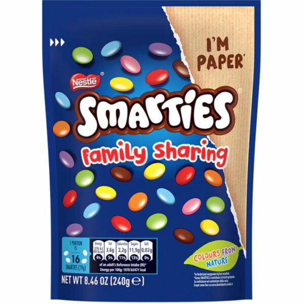 Smarties Family Sharing Bag, 240g