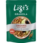 Lizi's Granola Organic Nuts & Seeds, 400g