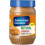 American Garden Natural Crunchy Peanut Butter, 454g
