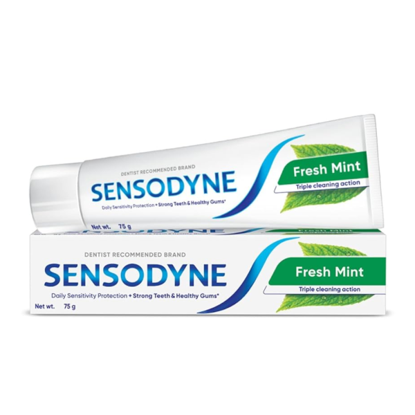 Sensodyne Fresh Mint Toothpaste, 75g