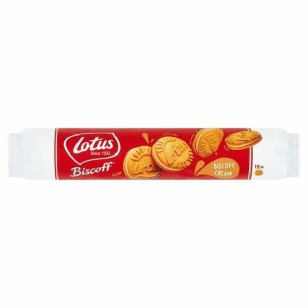 Lotus Biscoff Cream Sandwich Cookies, 150g