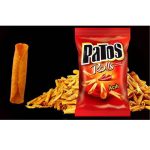 Patos Rolls Hot Pepper Flavour Shaped Corn Chips, 170g - Image 3