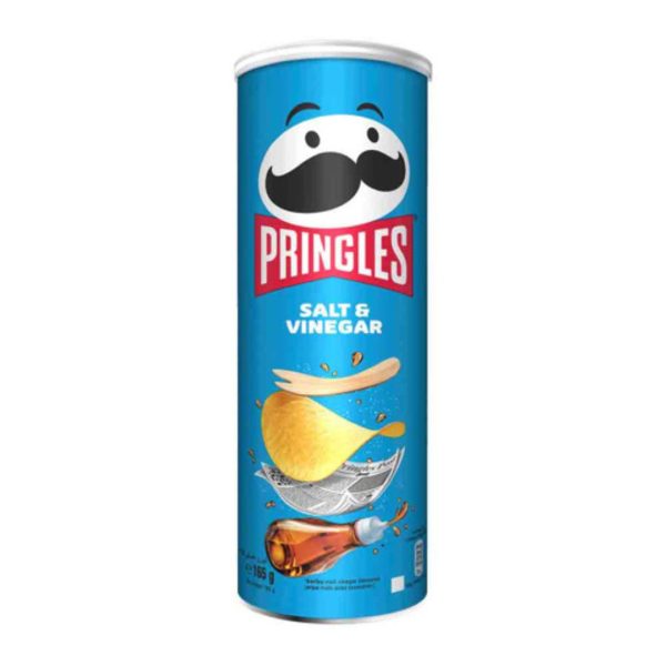 Pringles Salt & Vinegar, 165g