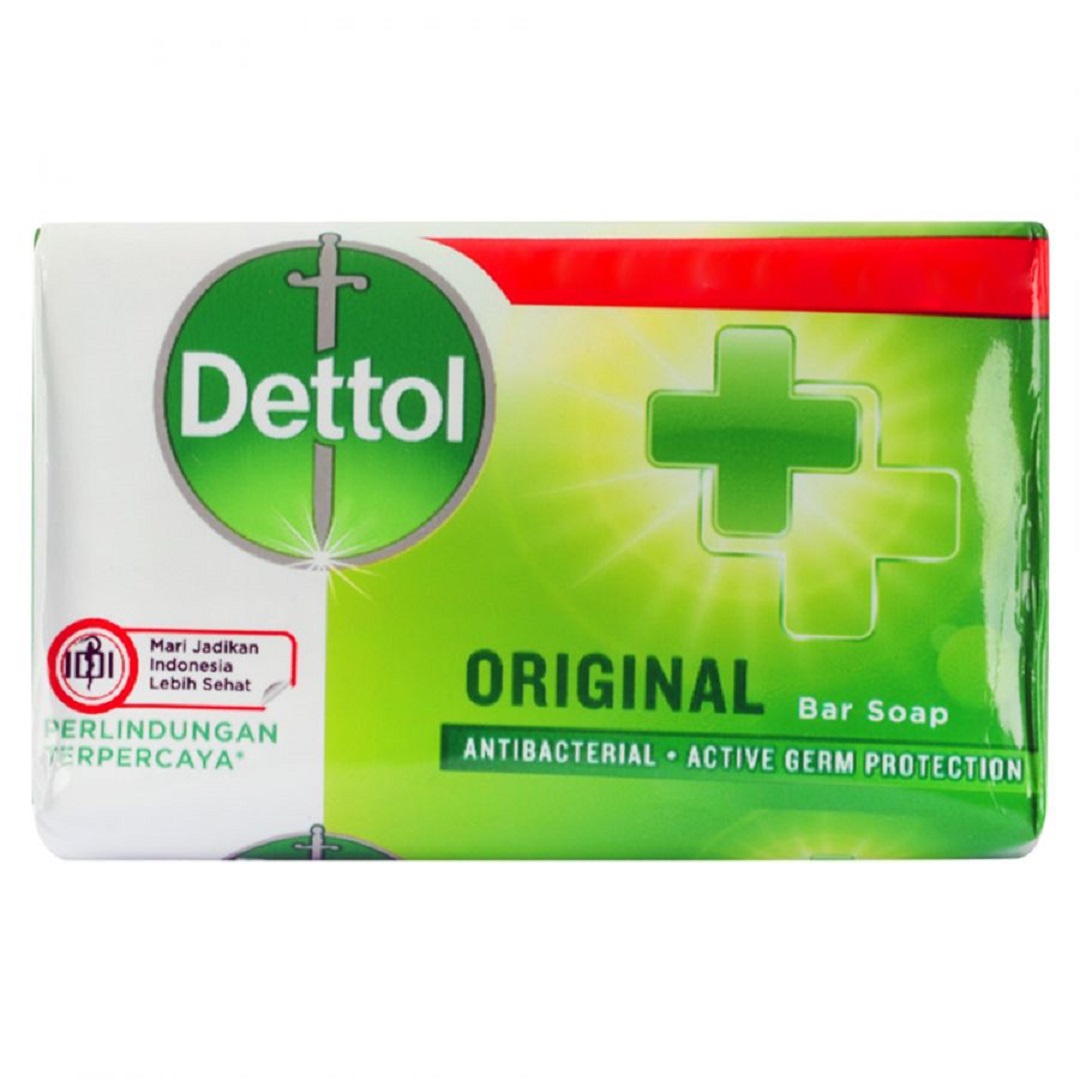 Dettol Original Antibacterial Active Germ Protection Bar Soap