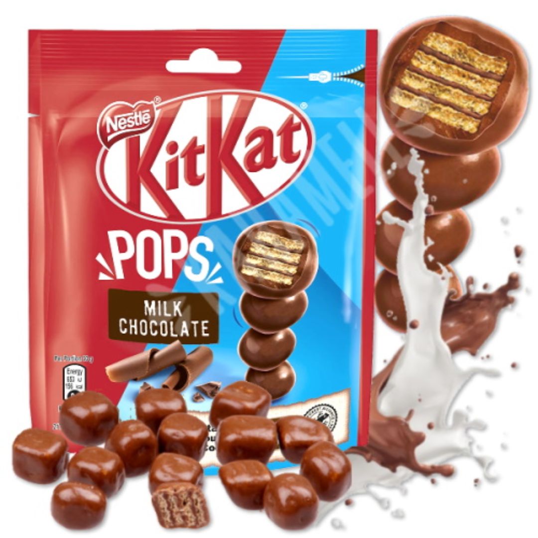 Nestle Kitkat Pop Choc Milk Chocolate, 140g - DealzDXB