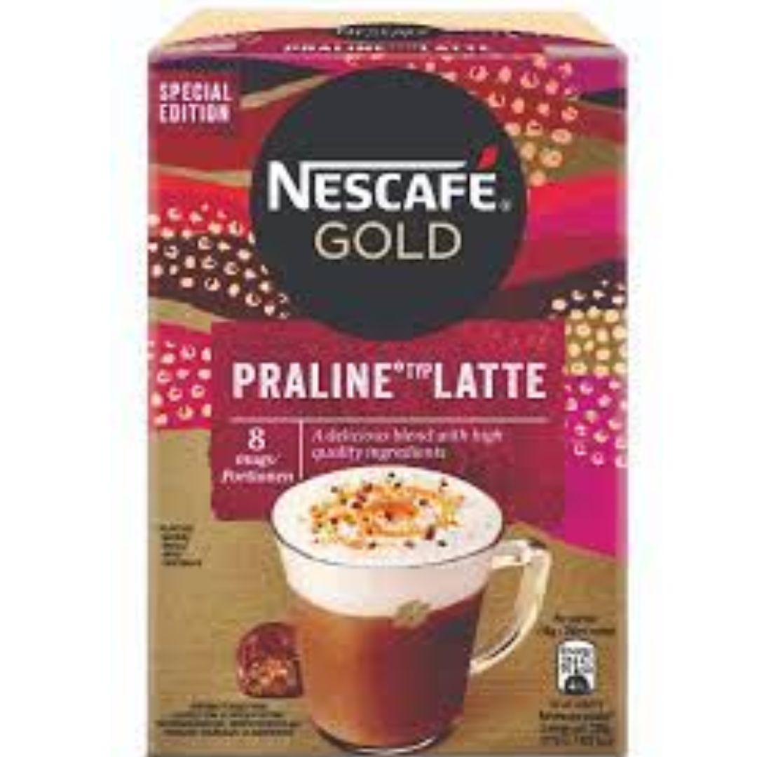 praline coffee sachets