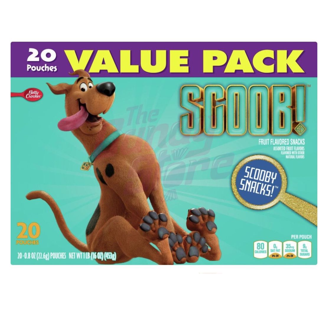 Betty Crocker Fruit Flavored Snacks Scooby Doo 453g Dealzdxb